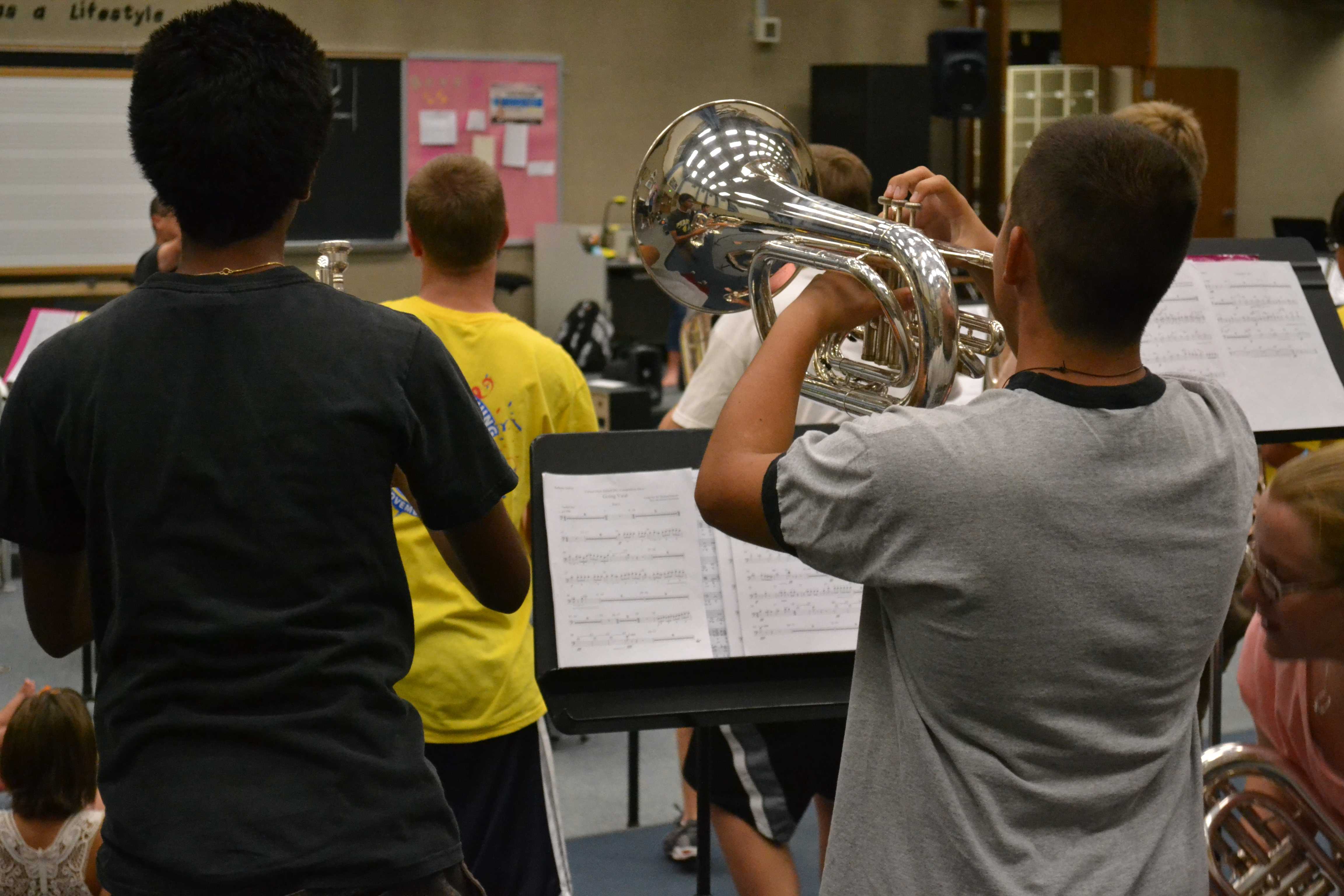 Marching Band advances to ISSMA Semi State, prepares for BOA Grand