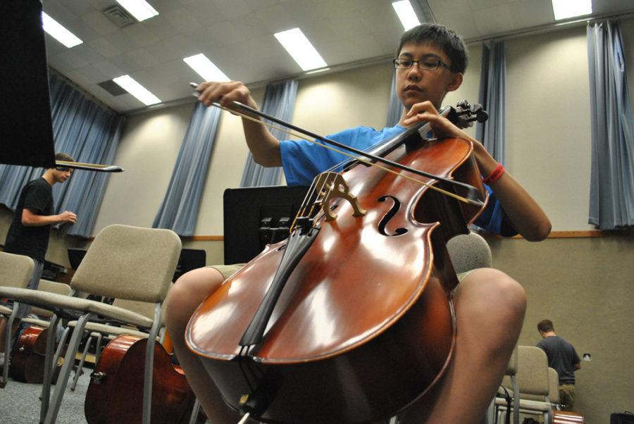 Sophomore Brandon Xu plans on attending an international music academy in Beijing