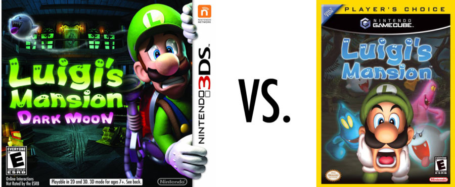 Graphic: Luigis Mansion vs. Luigis Mansion: Dark Moon