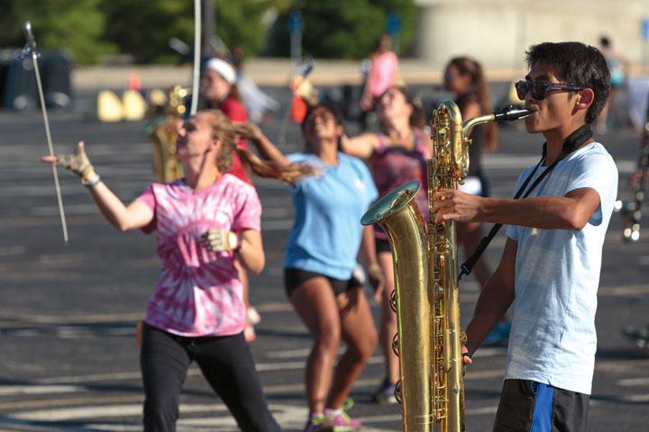 The Show Must Go On: Second place does not dampen marching band’s enthusiasm for championships