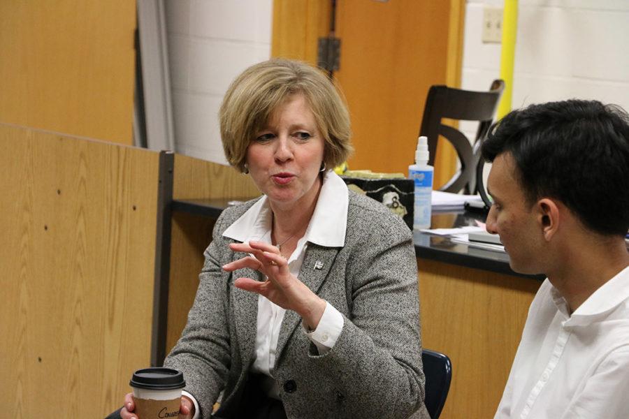 PHOTO ESSAY: Representative Susan Brooks visits CHS
