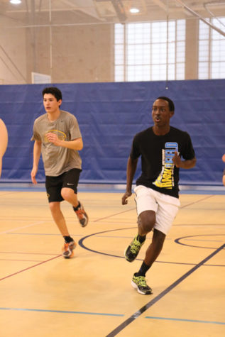 Jonnathon Robinson, senior and track athlete, takes part in his track practice. Robinson said sometimes stereotypes set him up for failure.