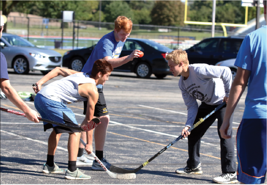 Score One for Street Hockey: CHS students grow recreational street hockey league, look to expand to other schools