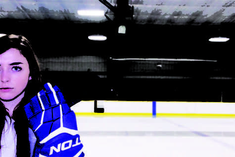 Skating Out of Norms:  Junior Ali Sinnett joins the Carmel  Ice Hounds, a predominately male team