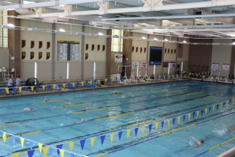 Aquatics center director Nicole Bills said that the aquatics center has started spring programming. “The club has been busy with swim meets every weekend to finish their championship seasons, said Bills.