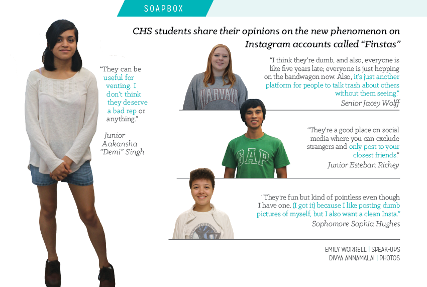The Soapbox: How do CHS students feel about Finstas?
