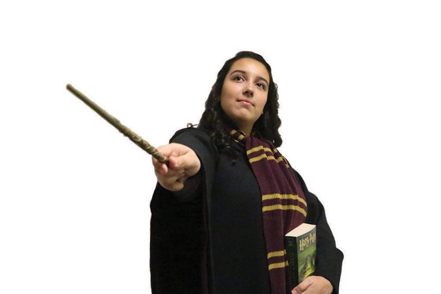 Junior Sofia Velasquez expresses her excitement for the new movie. She said she enjoyed the original Harry Potter series.
