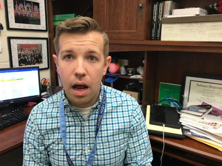 Kyle Barker explains what the Ambassadors will be working on for the beginning of the year. Barker discussed the upcoming fall concert and a choral conference they will be attending.
