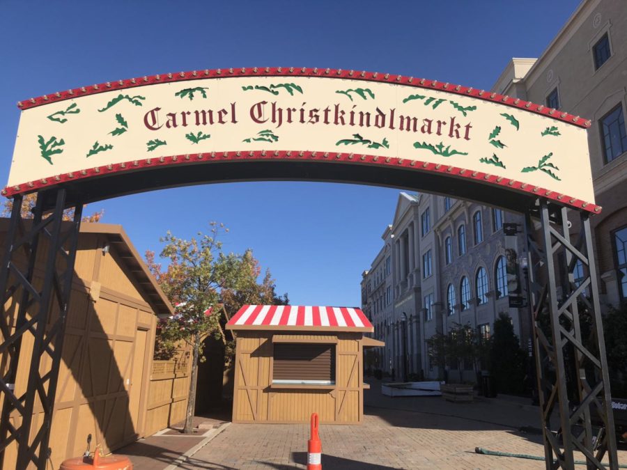 Carmel Christkindlmarkt Sign