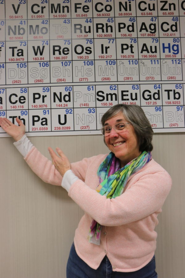 AP Chemistry teacher Virginia Kundrat