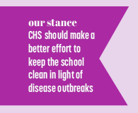 In light of local, global outbreaks, administration must take steps to make school safer