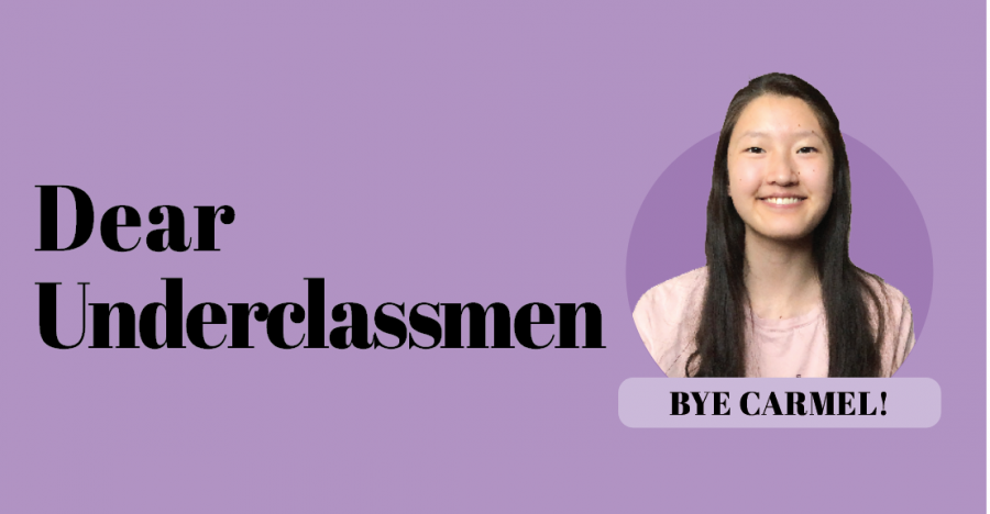 Managing Editor Karen Zhang gives advice to underclassmen about high school