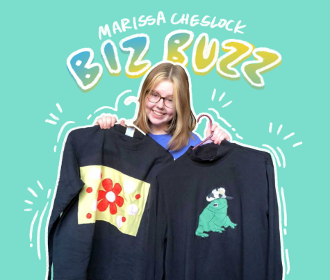 Marissa Cheslock on her custom secondhand sweatshirt business [Biz Buzz]