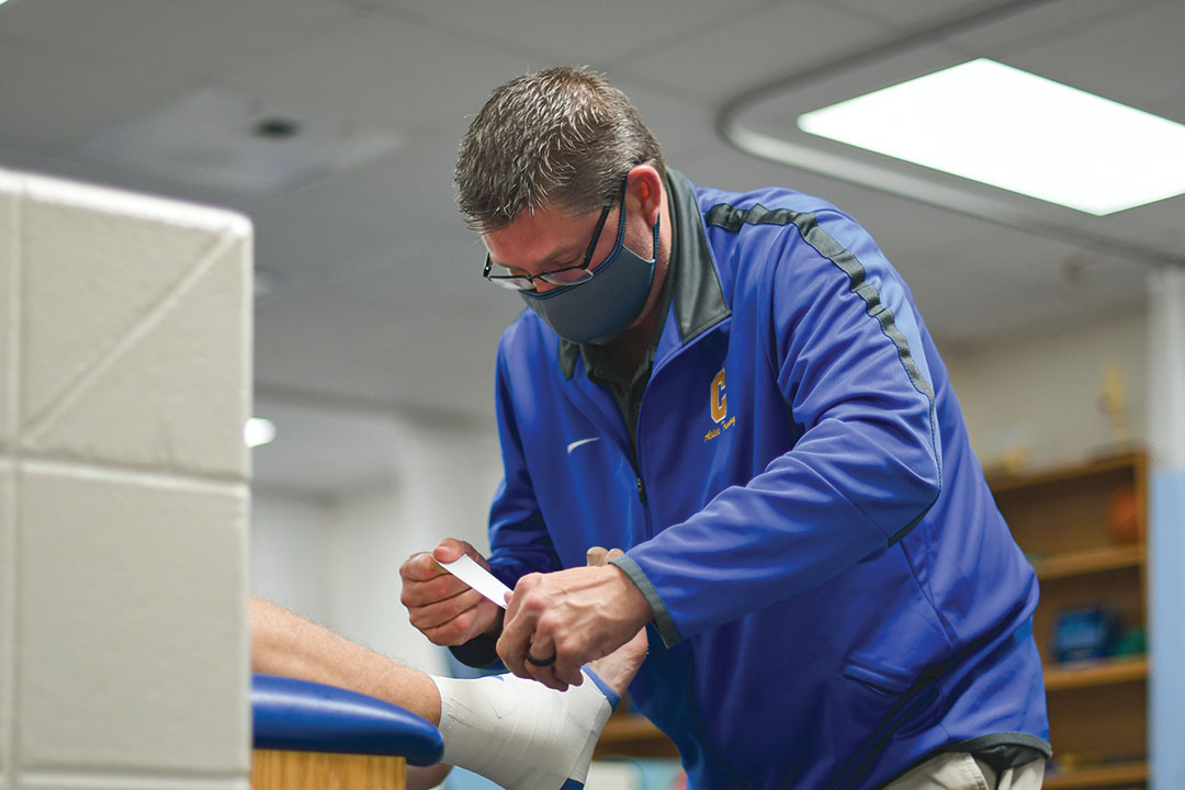 Liberty's athletic trainers play valuable role in student-athletes