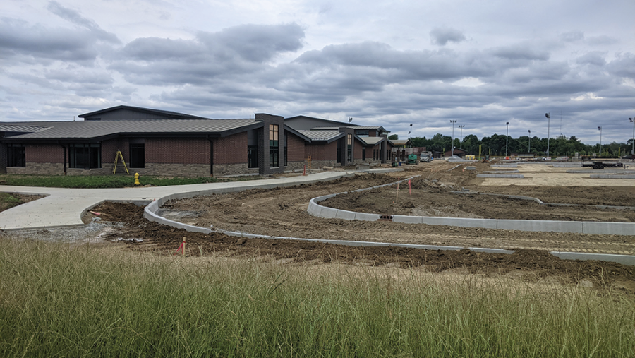 The CCS district finished construction on the new Clay Center elementary school on July 1. The building will be open and running for the 2021-22 school year.
