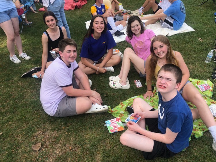  Members of Best Buddies celebrated the start to the school year with a Picnic last semester. According to Dunham, while members have to be more cautious about COVID-19 when planning events, the club still plans to host many fun events. 