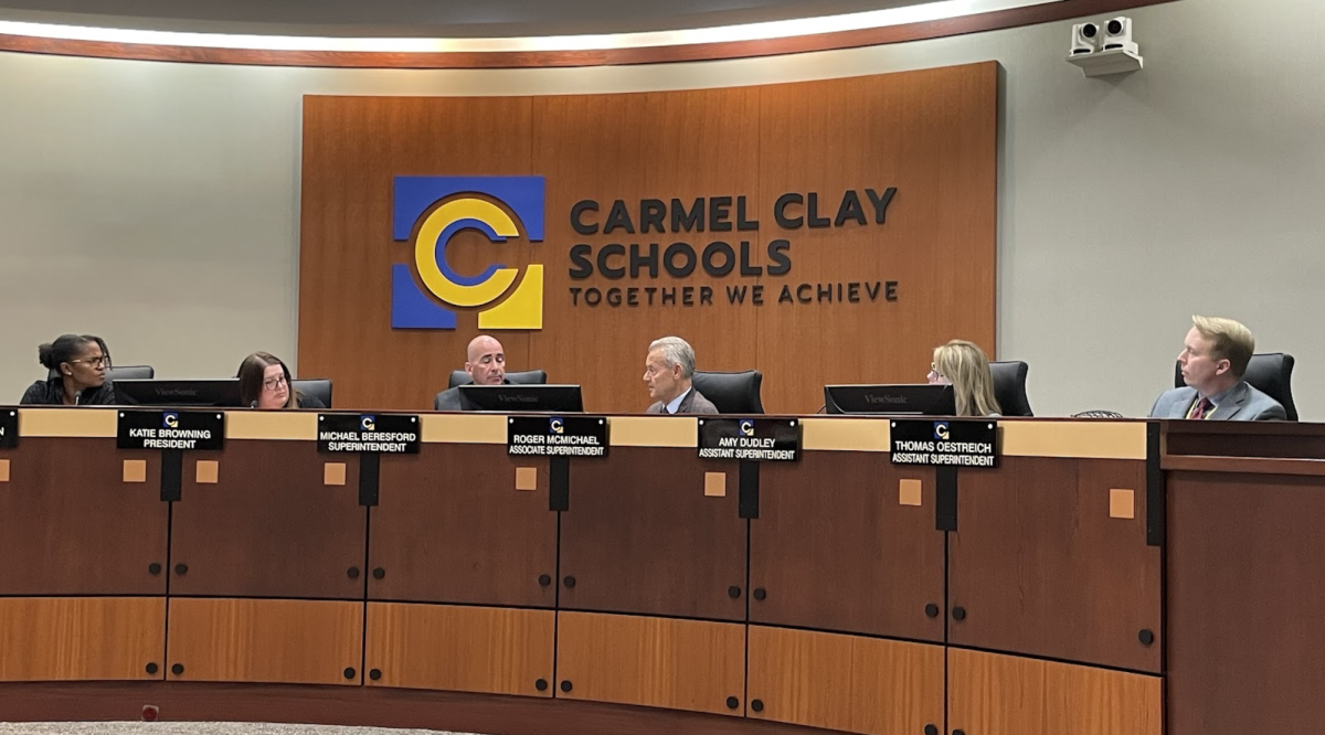 Associate Superintendent Roger McMichael gives the school board a brief summary of the agreement with the Bus Driver Association. McMichael said the agreement includes a raise of $4.50 onto the drivers’ $120.50 daily rate and an additional $2.50 in the second year.