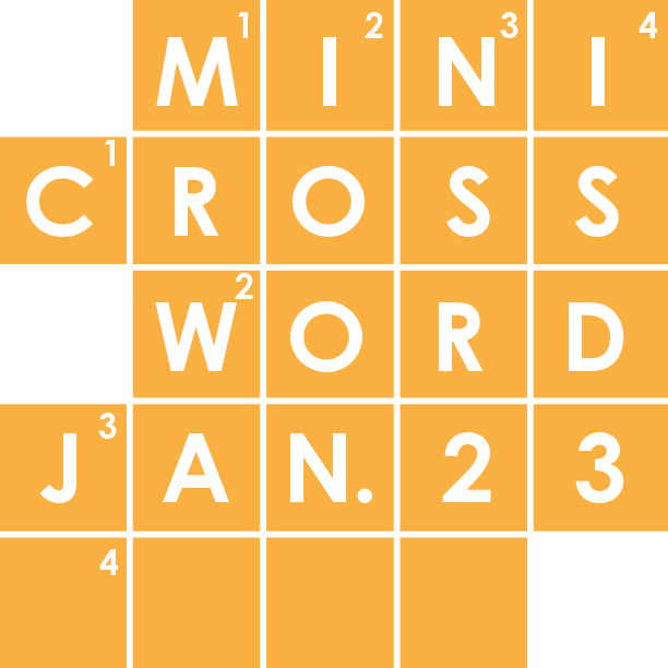 Mini Crossword: January 23