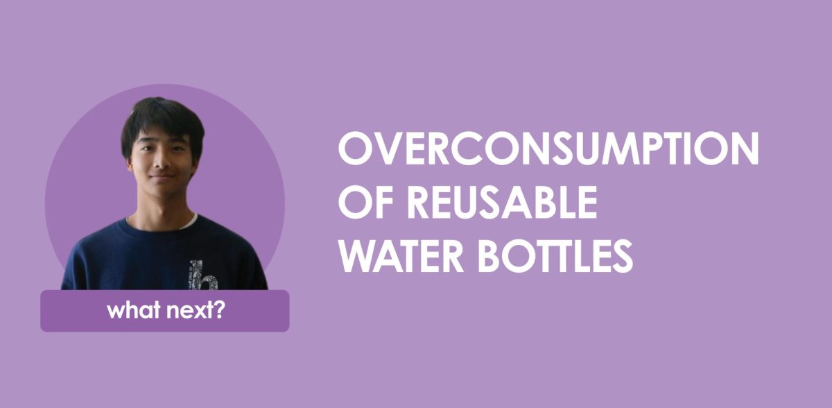 Consumerism of water bottles, losing green purpose