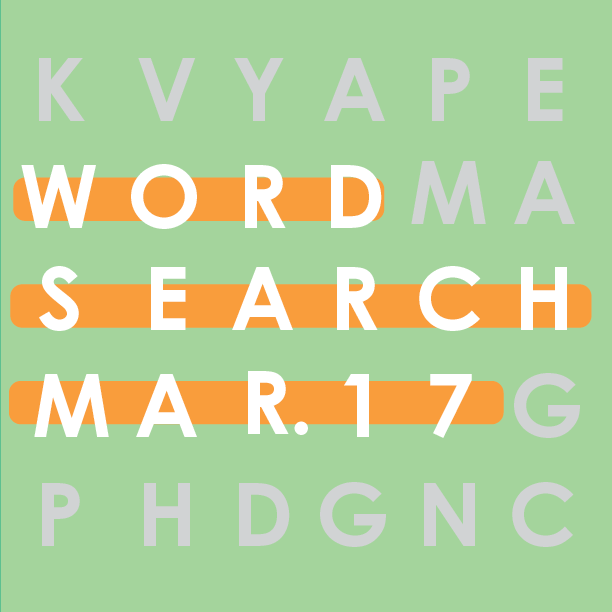 Word Search: March 17
