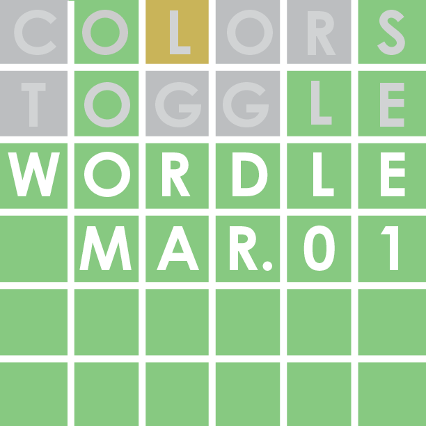 Wordle: March 1