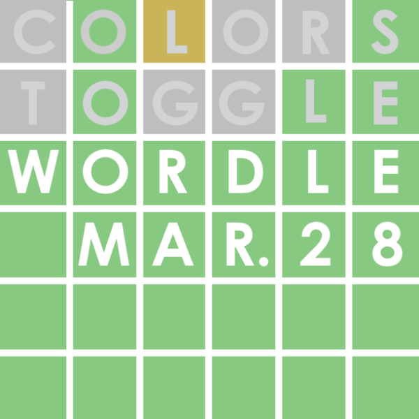 Wordle: March 28