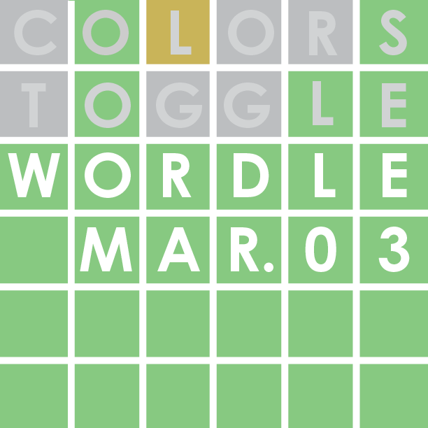 Wordle: March 3