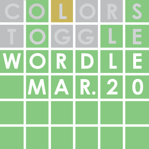 Wordle: March 20