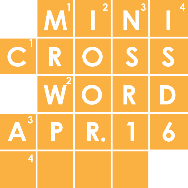 Mini Crossword: April 16