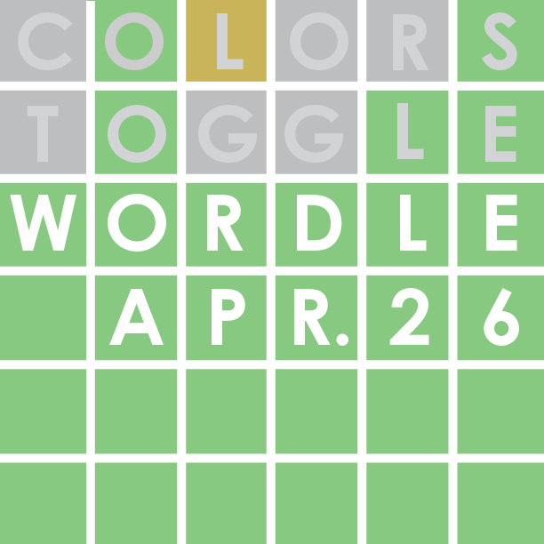 Wordle: April 26