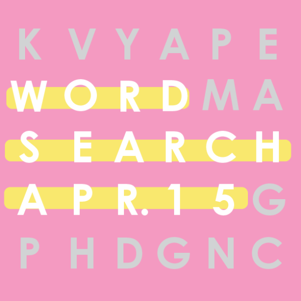 Word Search: April 15
