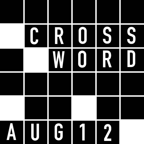 Crossword: August 12