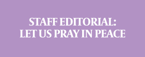 New prayer policy is inefficient, administration should return to old policy