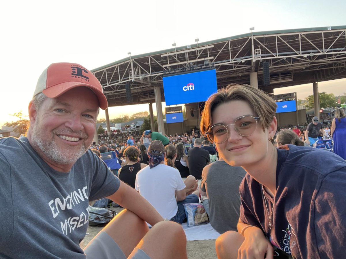 Sophomore Caroline Hulsey attends a Stone Temple Pilots and Live concert on Sept. 15. “Live music is just such a fun experience,” Hulsey said. (Submitted Photo: Caroline Husley)