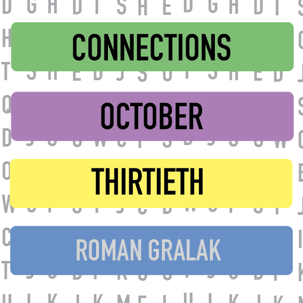 Connections: October 30