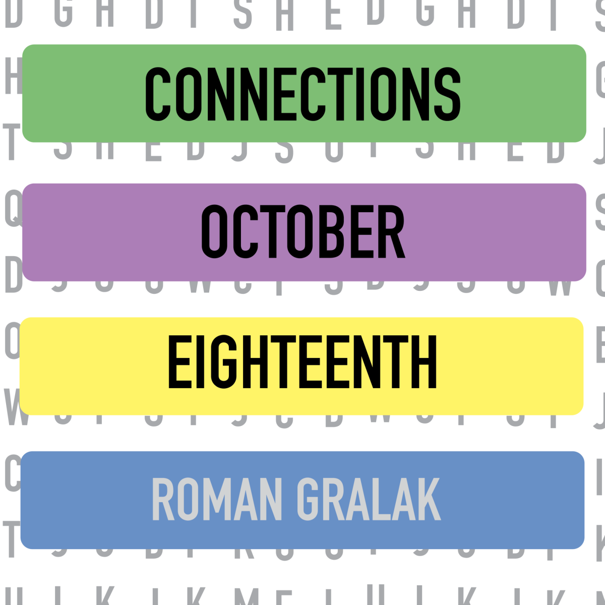 Connections: October 18