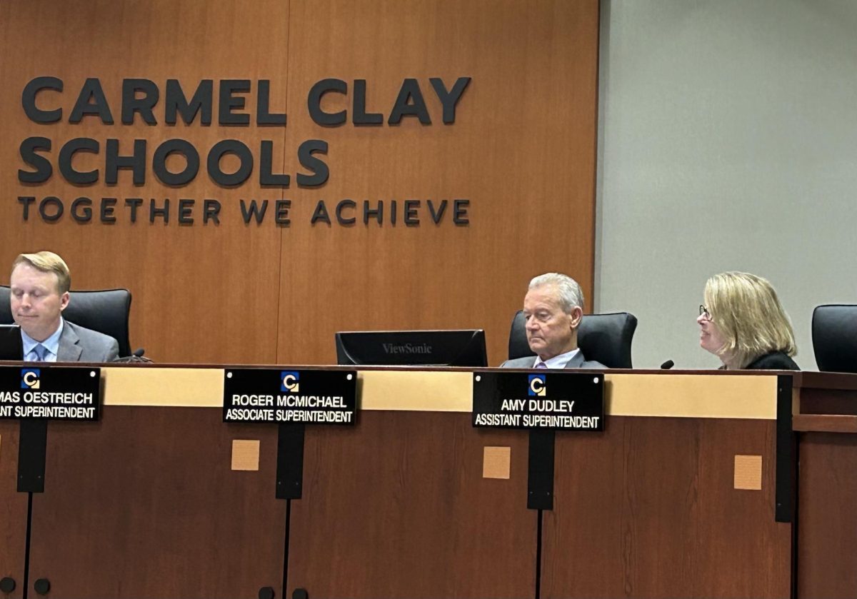 Assistant Superintendent Amy Dudley introduces the proposed changes to the 2025-2026 Program of Studies to the school board. Dudley said some modifications and additions have been repeatedly requested by students.