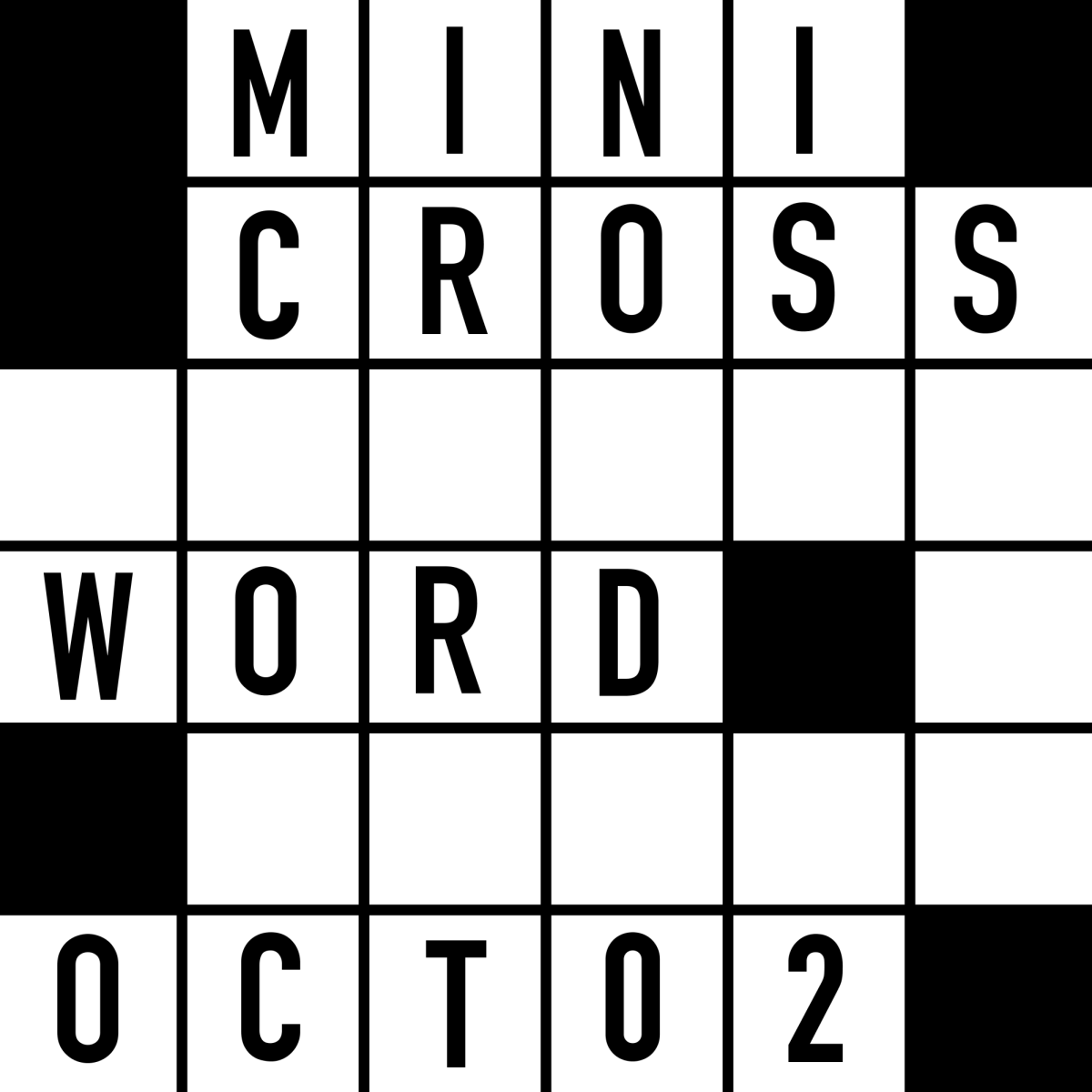 Mini Crossword: October 2