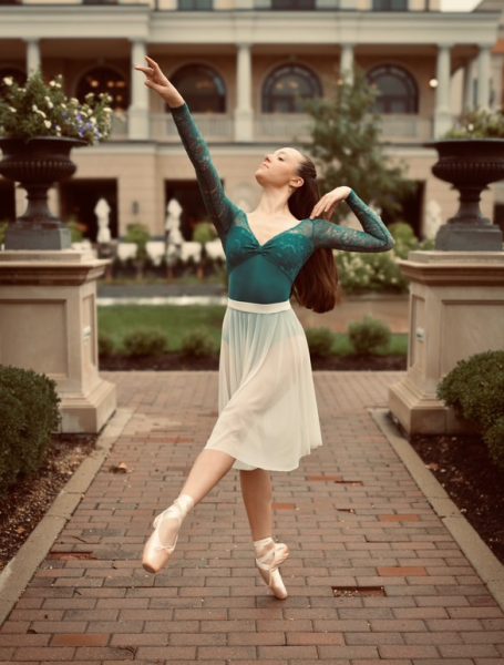 Claire Barbour, the Sugar Plum fairy at the CIDE performance, poses for professional ballet photos. This is Barbour’s second time performing the nutcracker, a very important role in the performance this year. Barbour said, "I hope to show them that if you have a dream or a dream role, like the Sugar Plum was to me, to never stop chasing it and to never give up.”
(Submitted Photo: Claire Barbour)