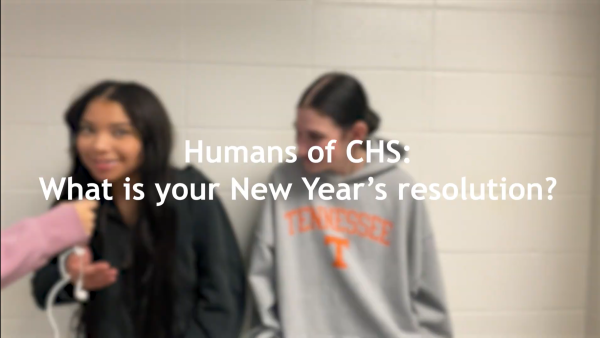 Humans of CHS: What is your New Year's resolution?