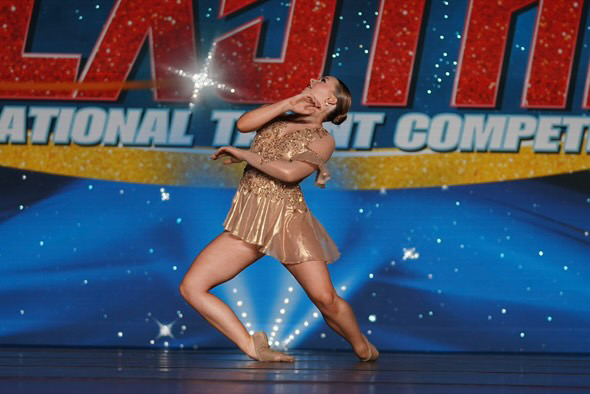 Senior Joely May Stupeck performs a solo during her dance competition. Stupeck said she practices five to seven times a week for competitive dance. (Submitted: Joely May Stupeck)