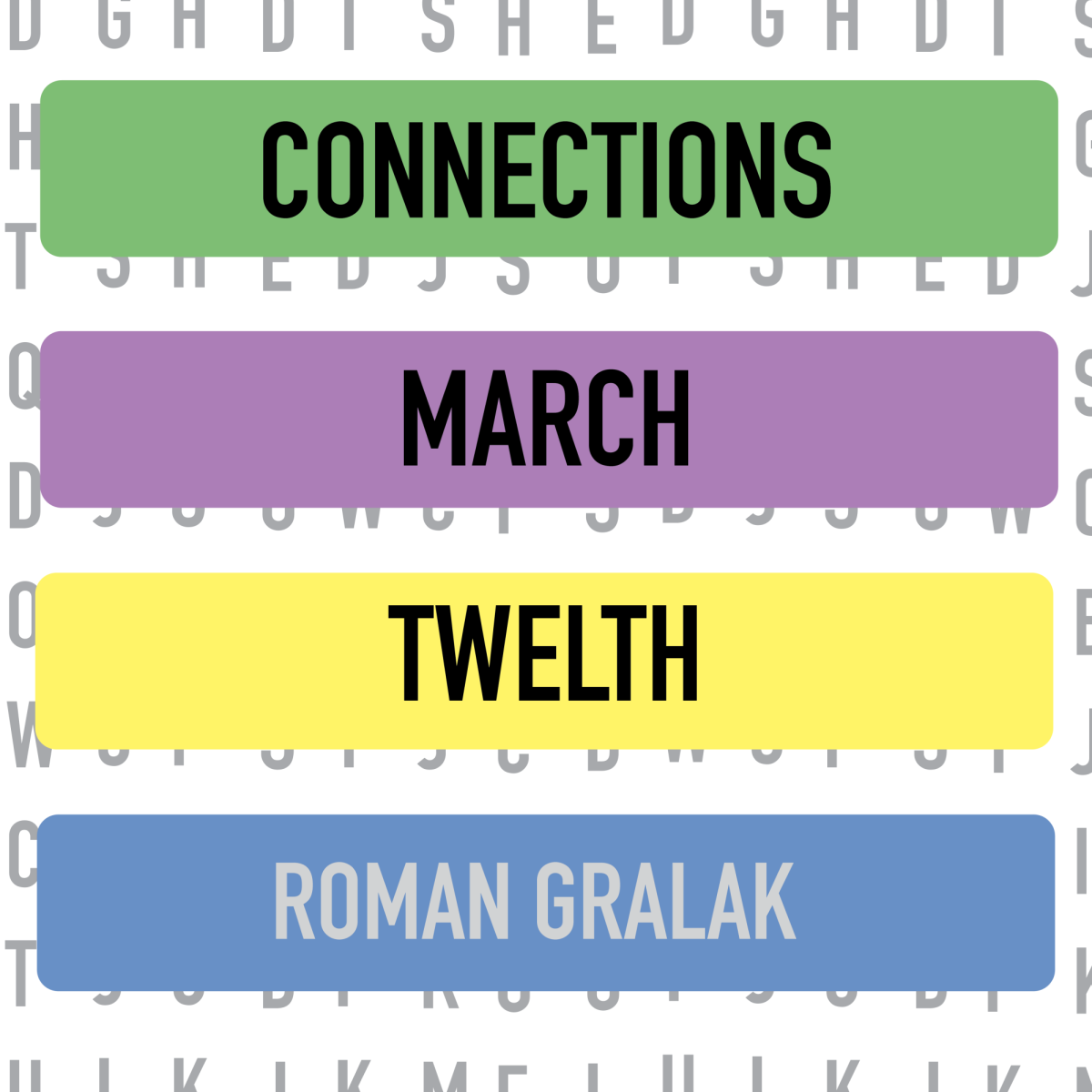 Connections: March 12