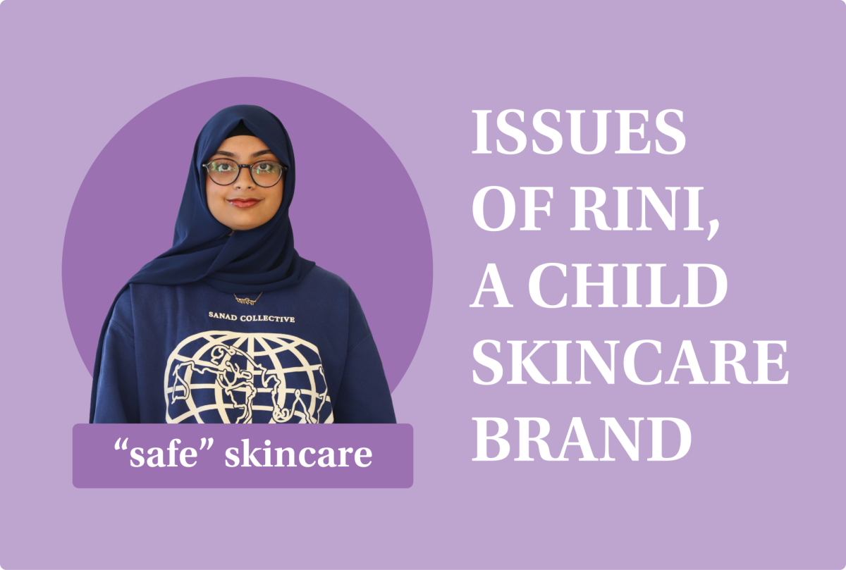 Children's skincare brand Rini, despite some benefits, is still problematic