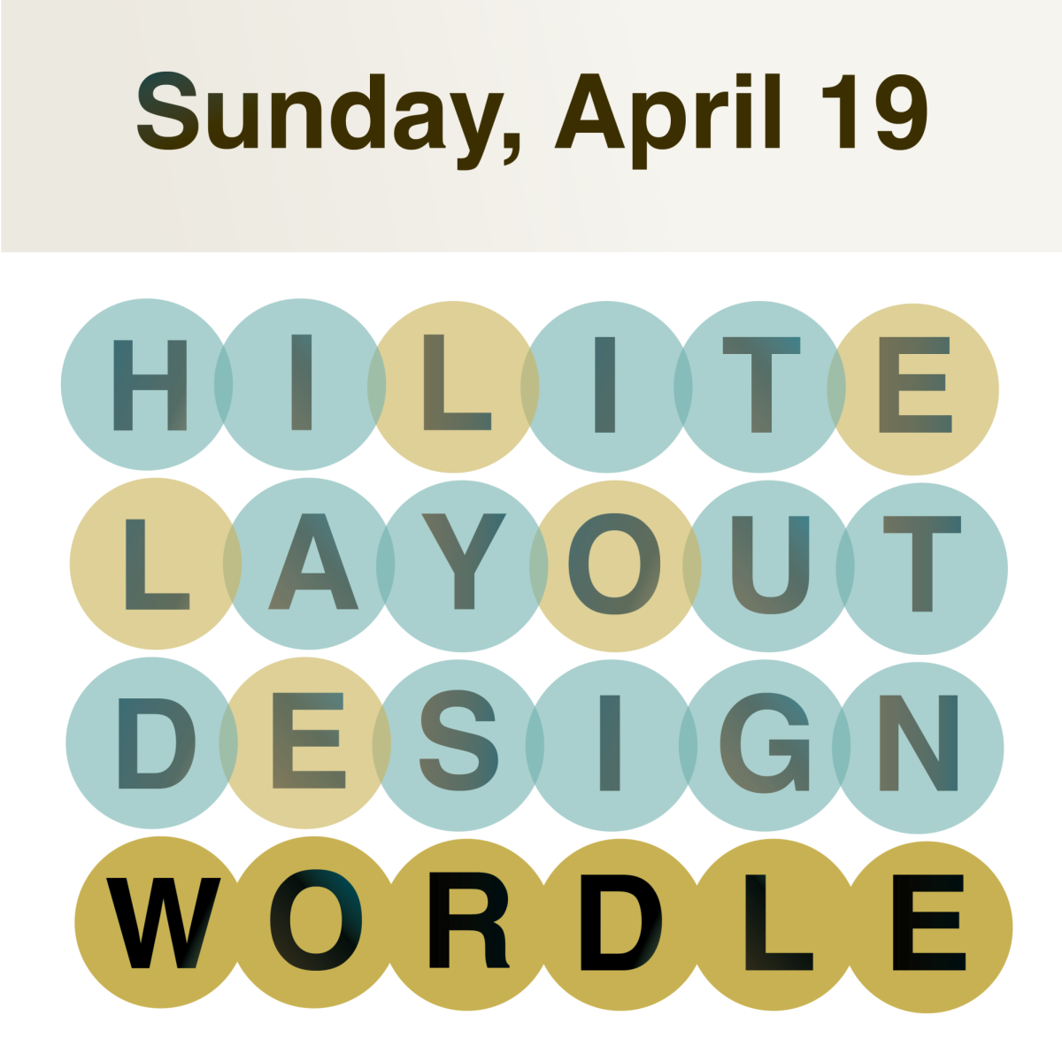 Wordle: April 19
