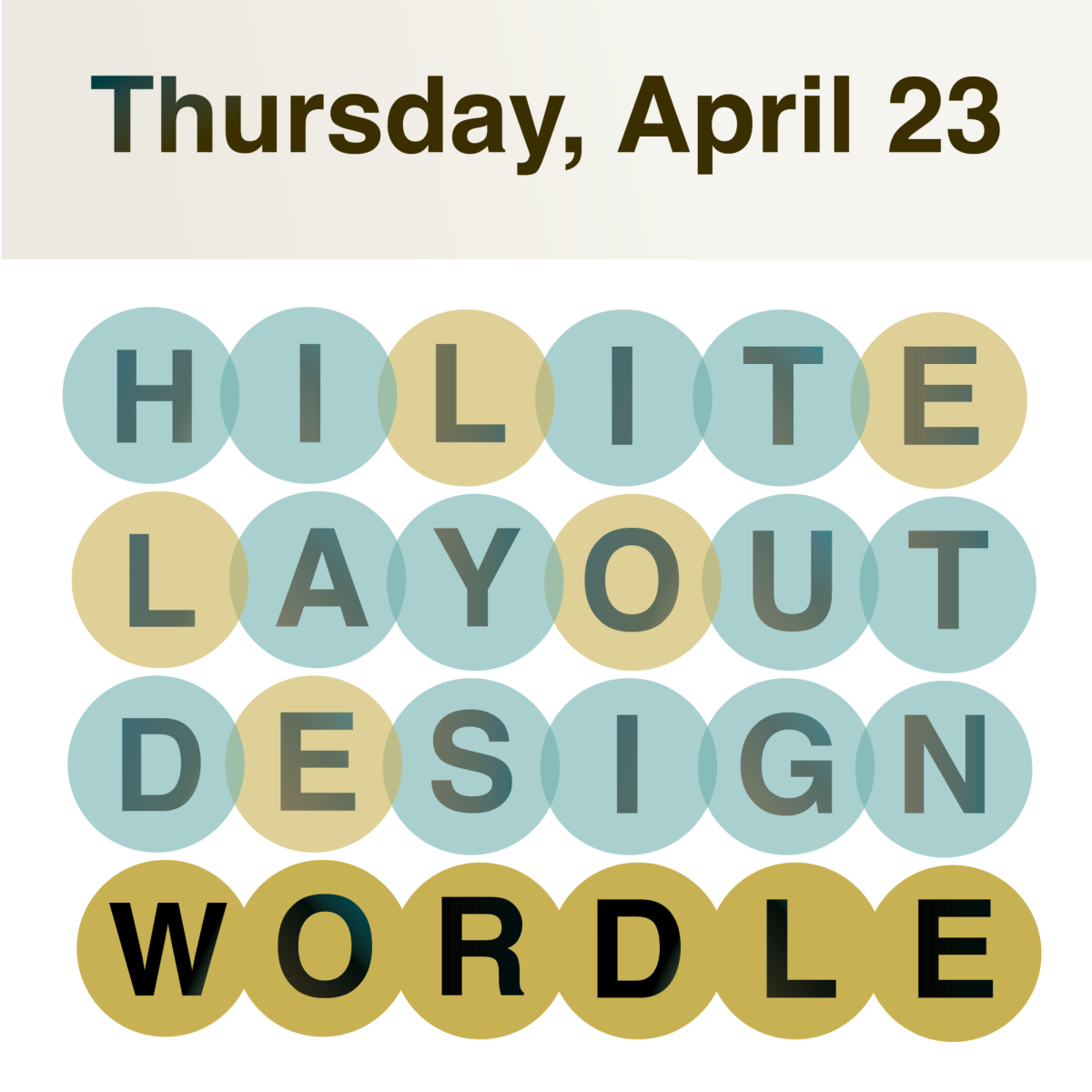 Wordle: April 23