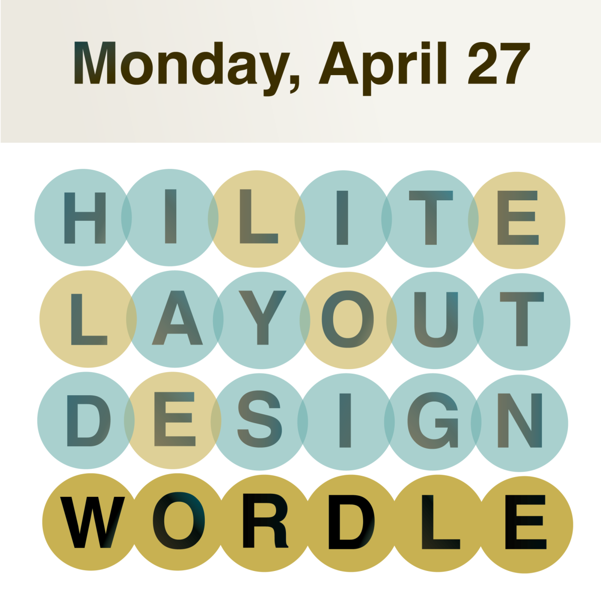 Wordle: April 27