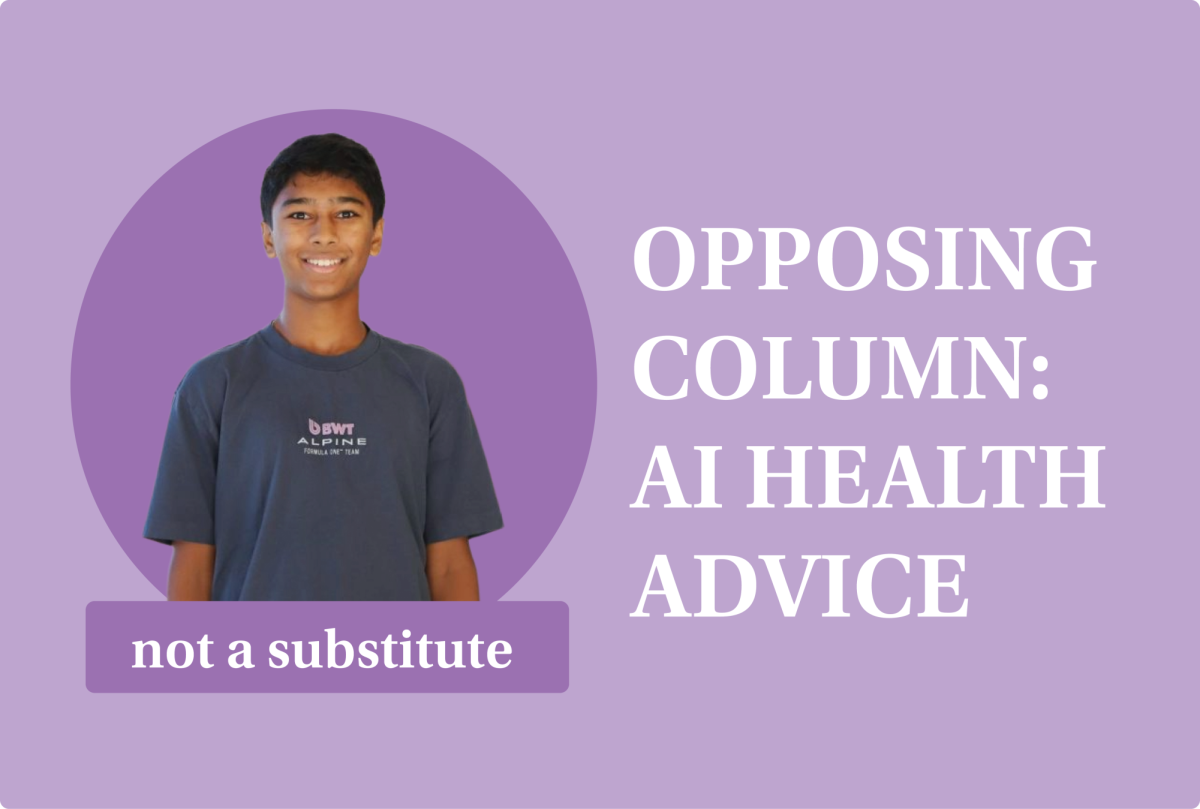 Opposing Column: AI is not a substitute for professional medical advice