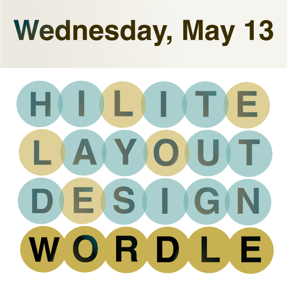 Wordle: May 13