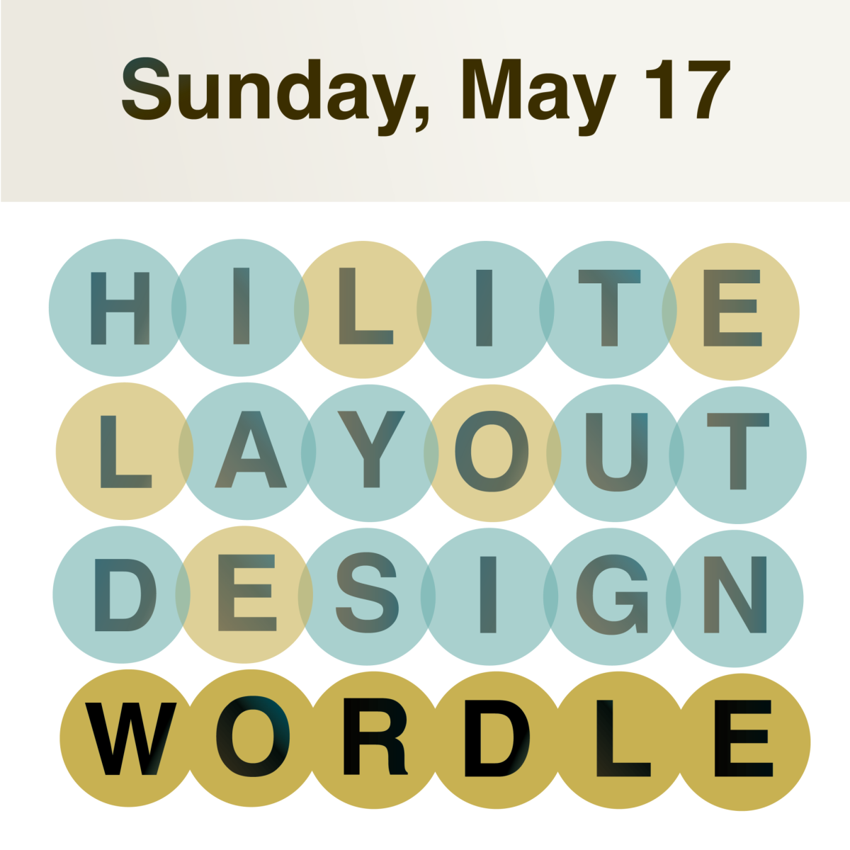 Wordle: May 17