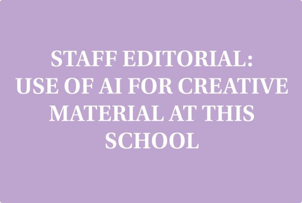 Staff Editorial: CHS should take a stance against AI posters, graphics